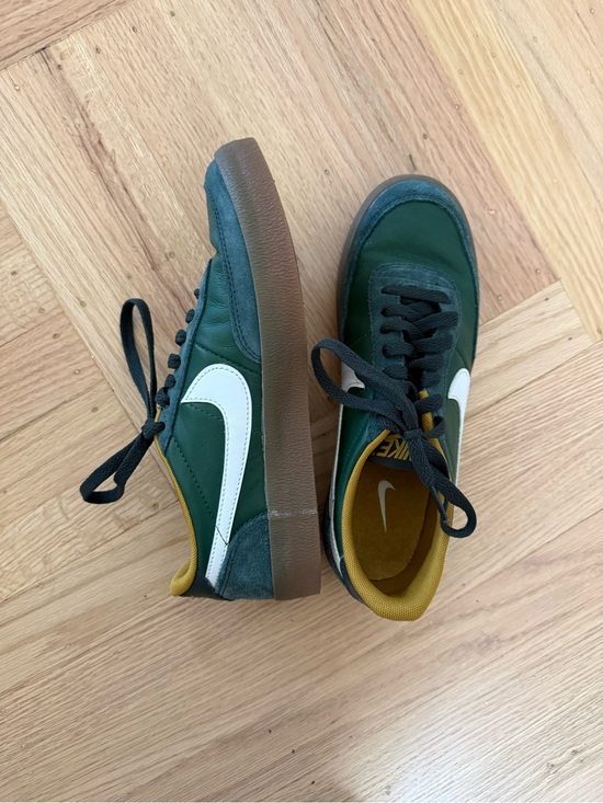 Nike Shoes - Nike Women’s Green, White & Mustard Low-Top Sneakers